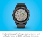 Garmin Fenix 6, Premium Multisport GPS Smartwatch, Silver With Black Band AU ™ - Image 15