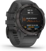 Garmin Fenix 6 Pro Solar, Premium Multisport GPS Smartwatch, Mineral Blue With Whitestone Band AU ™ - Image 21