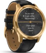 Garmin Vivomove Style, Hybrid Fitness Smartwatch, Graphite Aluminum Case with Black Pepper Woven Nylon Band Gunmetal/dark Gray 010-02240-03 AU ™ - Image 3