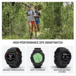 Garmin Fenix 7 Pro Solar, Glass, Slate Gray Stainless Steel with Black Silicone Band AU ™ - Image 34